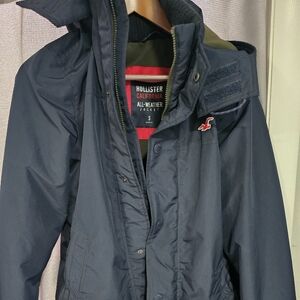 Men's Hollister all weather jacket sz sm